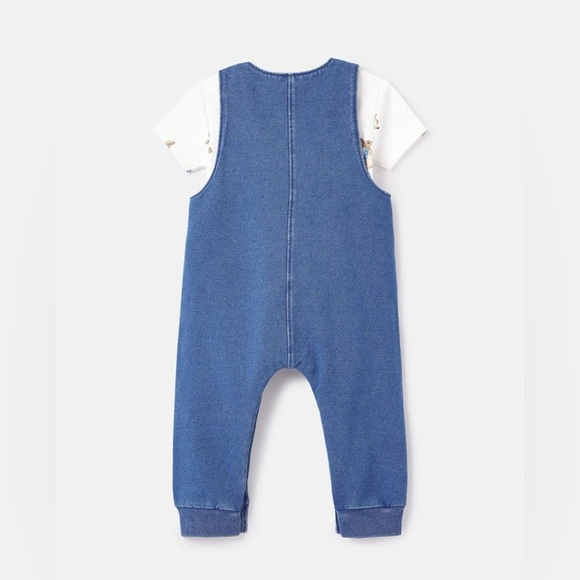 Joules Peter Rabbit Wilbur dungarees overalls bunny - Picture 3 of 15